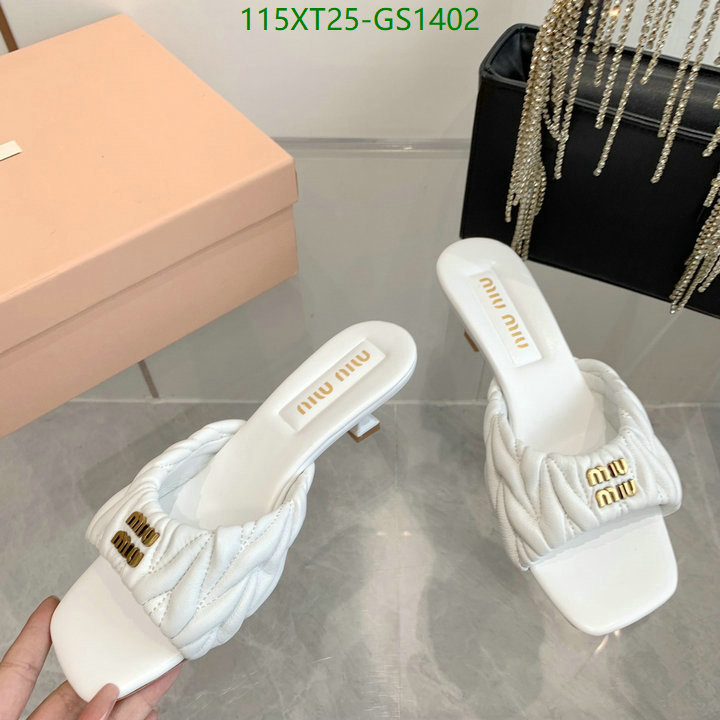 Women Shoes-Miu Miu Code: GS1402 $: 115USD