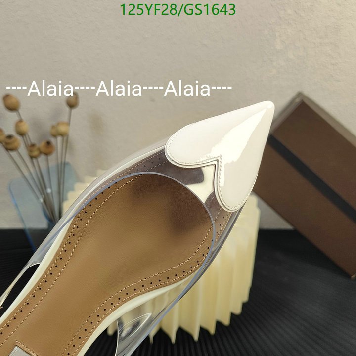 Women Shoes-ALAIA Code: GS1643 $: 125USD