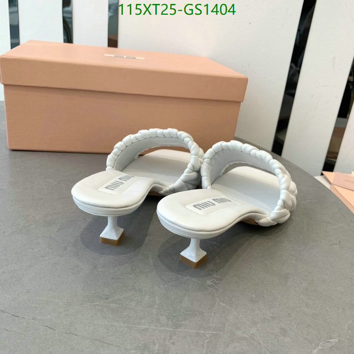 Women Shoes-Miu Miu Code: GS1404 $: 115USD
