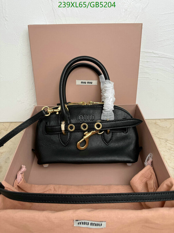 Miu Miu Bag-(Mirror)-Handbag- Code: GB5204 $: 239USD