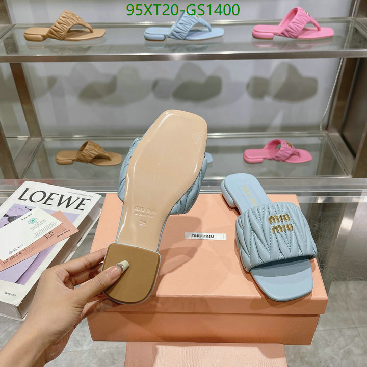 Women Shoes-Miu Miu Code: GS1400 $: 95USD
