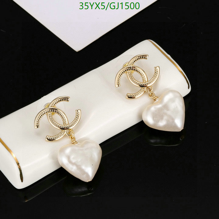 Jewelry-Chanel Code: GJ1500 $: 35USD