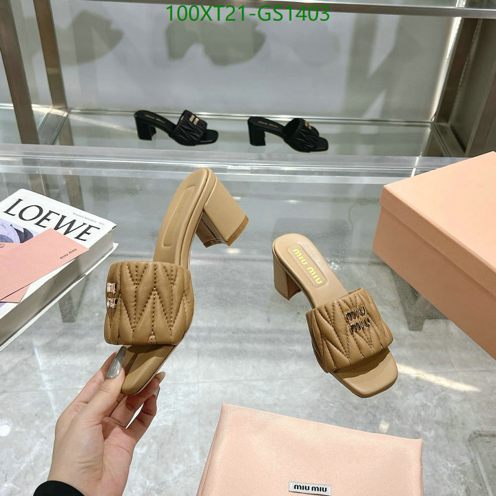 Women Shoes-Miu Miu Code: GS1403 $: 100USD
