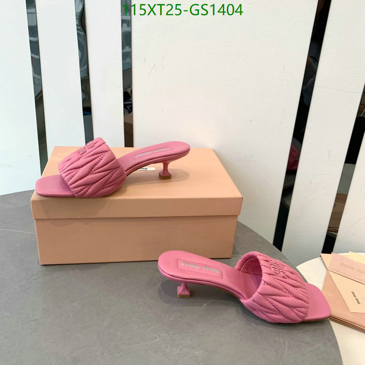 Women Shoes-Miu Miu Code: GS1404 $: 115USD