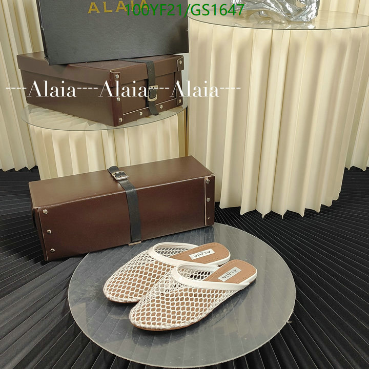 Women Shoes-ALAIA Code: GC1647 $: 100USD