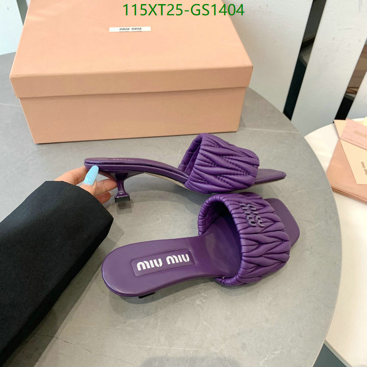 Women Shoes-Miu Miu Code: GS1404 $: 115USD