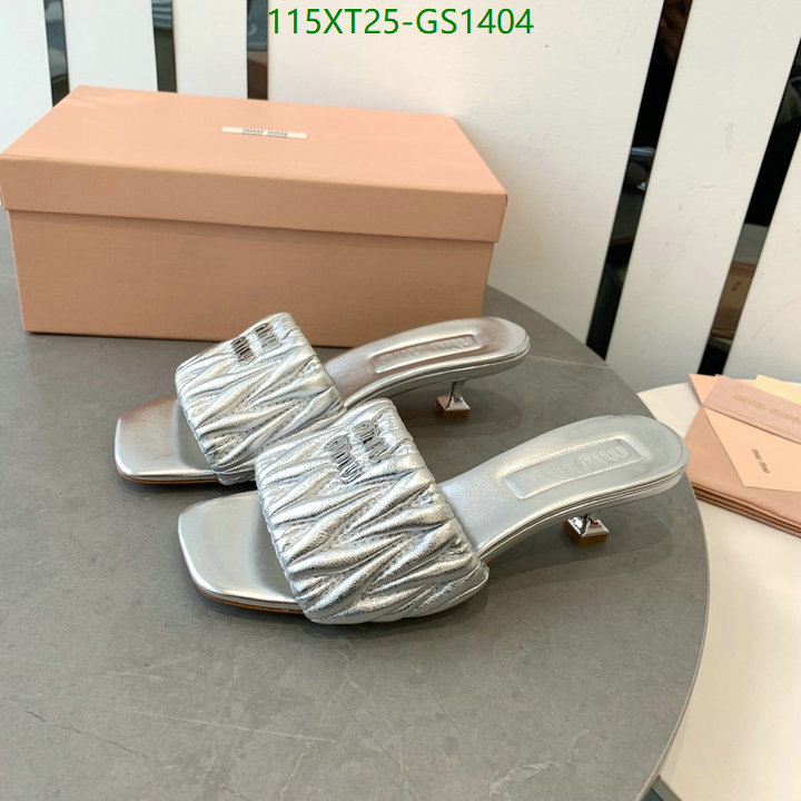 Women Shoes-Miu Miu Code: GS1404 $: 115USD