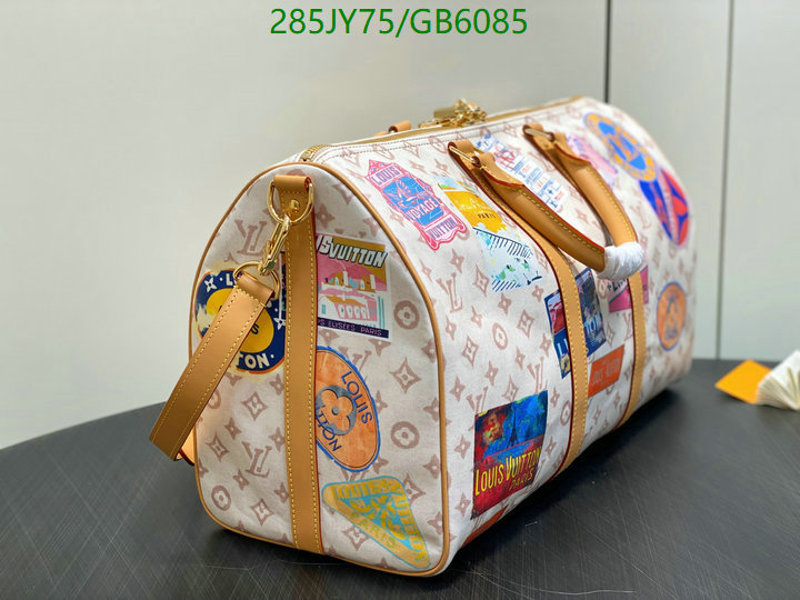 LV Bag-(Mirror)-Keepall BandouliRe 45-50- Code: GB6085 $: 285USD