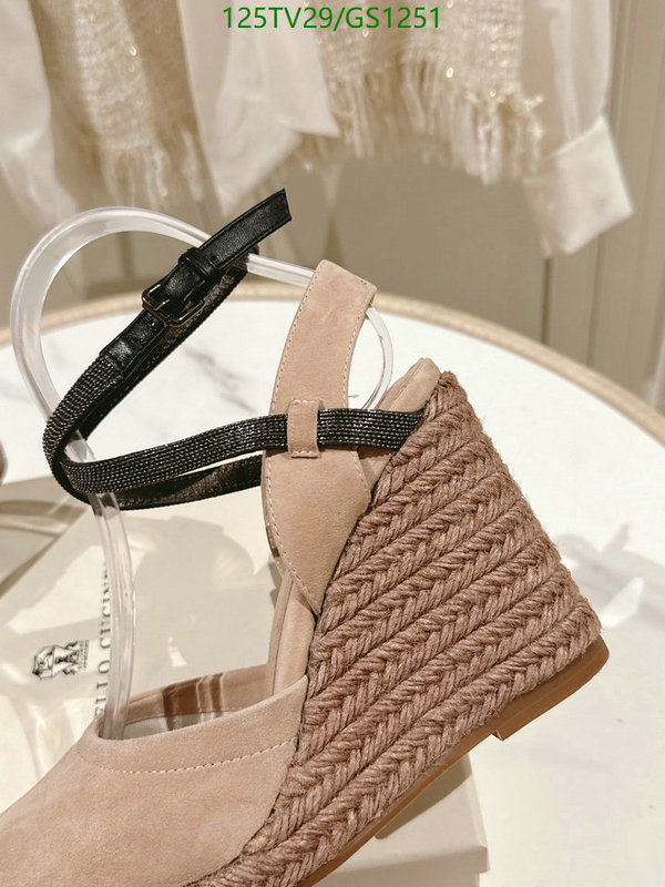 Women Shoes-Brunello Cucinelli Code: GS1251 $: 125USD