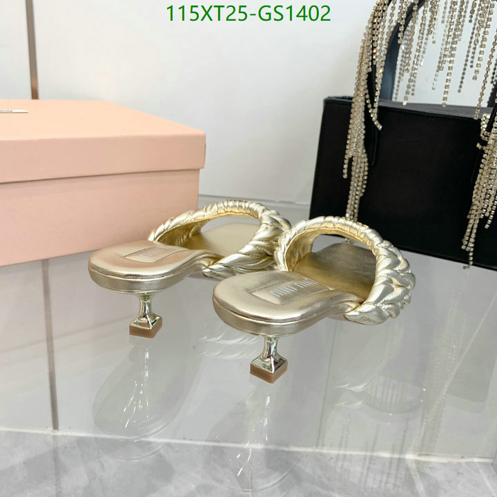 Women Shoes-Miu Miu Code: GS1402 $: 115USD