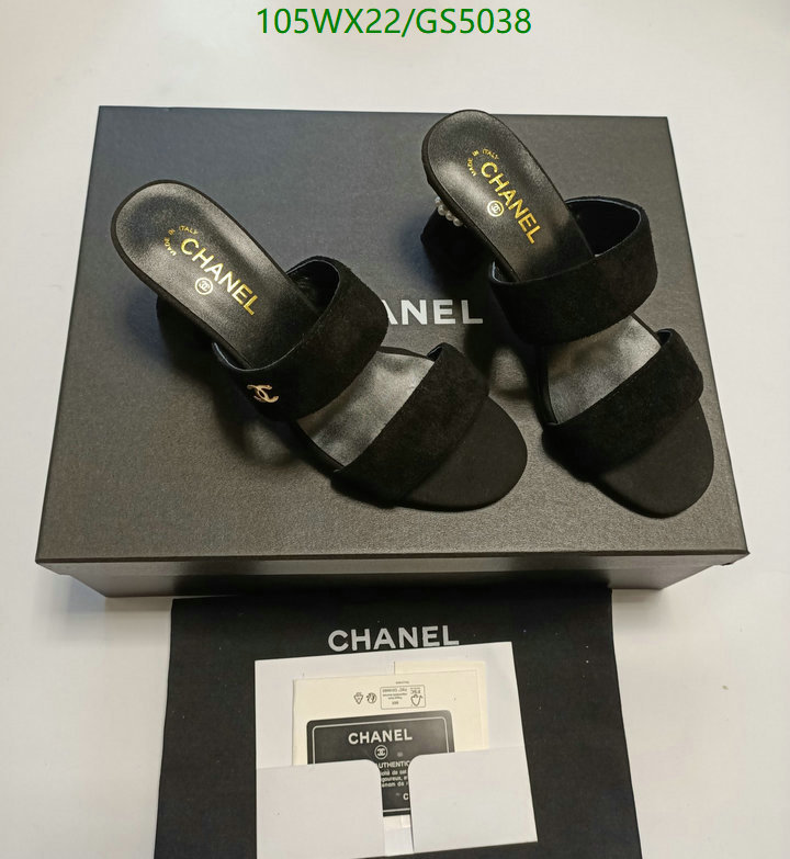 Women Shoes-Chanel Code: GS5038 $: 105USD