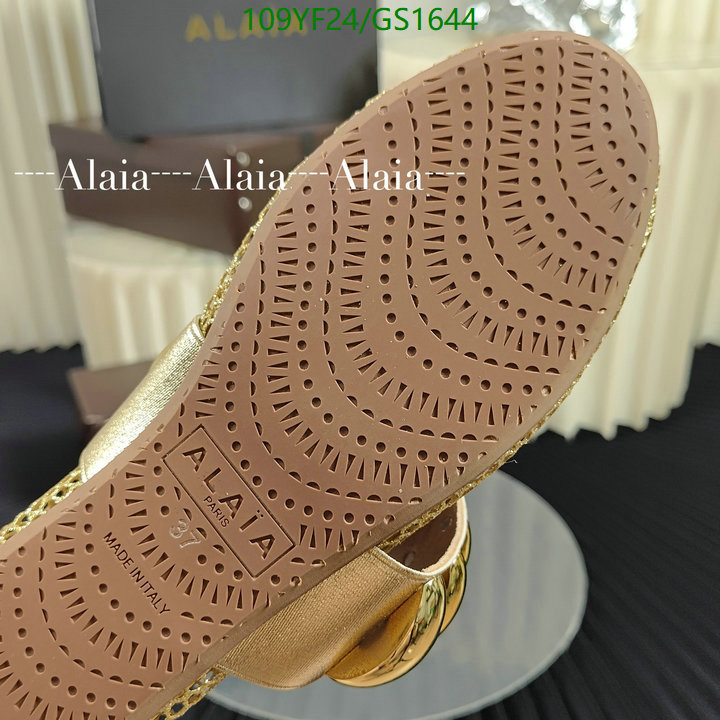 Women Shoes-ALAIA Code: GC1644 $: 109USD