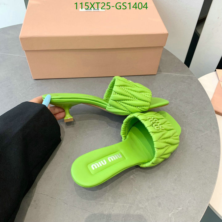 Women Shoes-Miu Miu Code: GS1404 $: 115USD