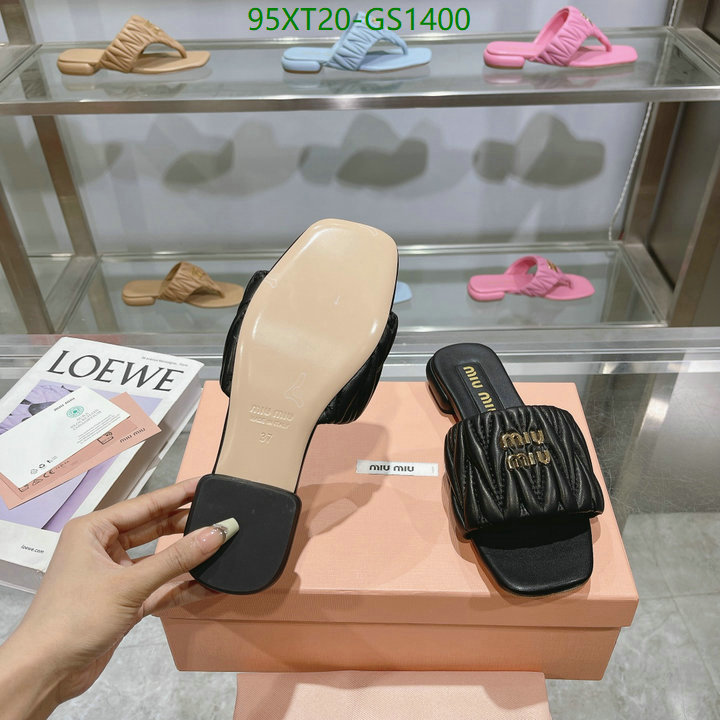 Women Shoes-Miu Miu Code: GS1400 $: 95USD