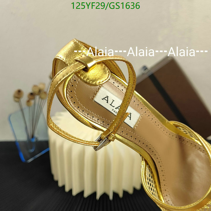 Women Shoes-ALAIA Code: GC1636 $: 125USD