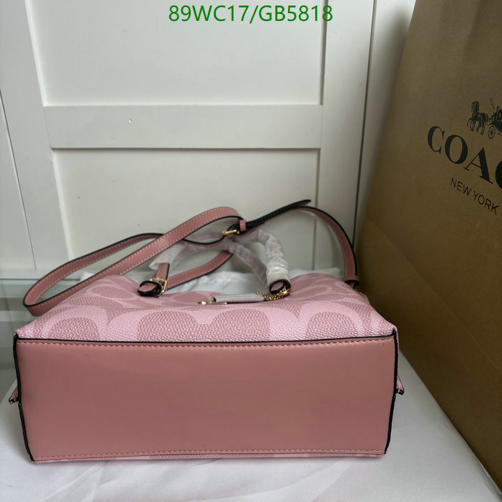 Coach Bag-(4A)-Handbag- Code: GB5818 $: 89USD