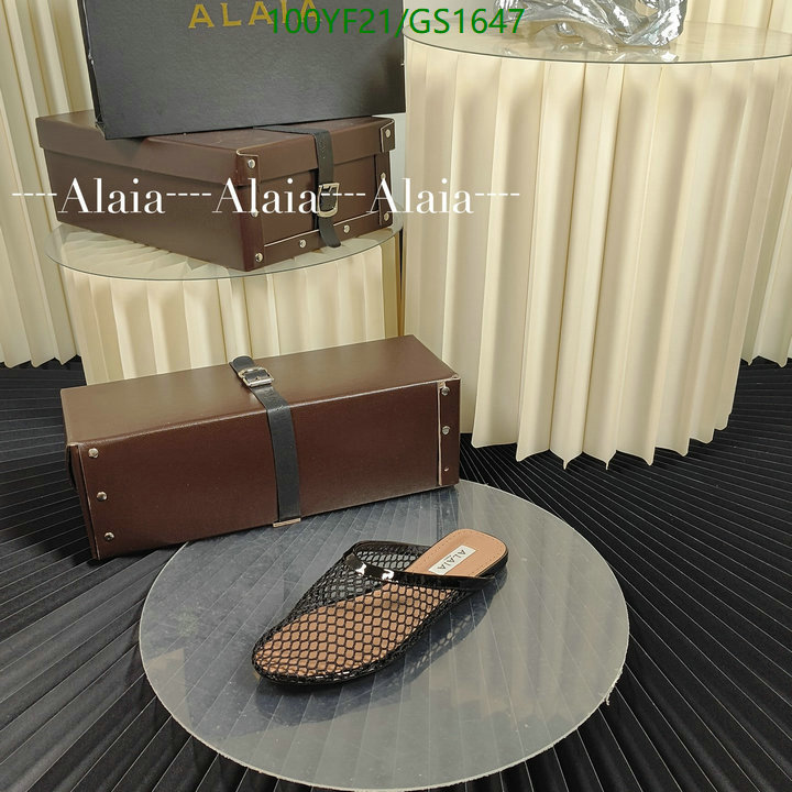 Women Shoes-ALAIA Code: GC1647 $: 100USD