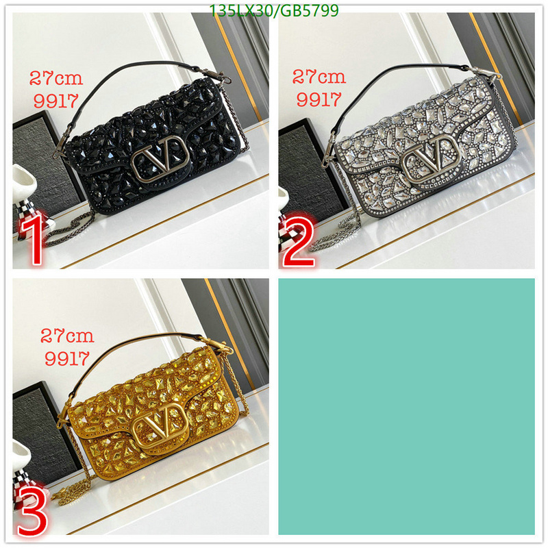 Valentino Bag-(4A)-Crossbody- Code: GB5799 $: 135USD