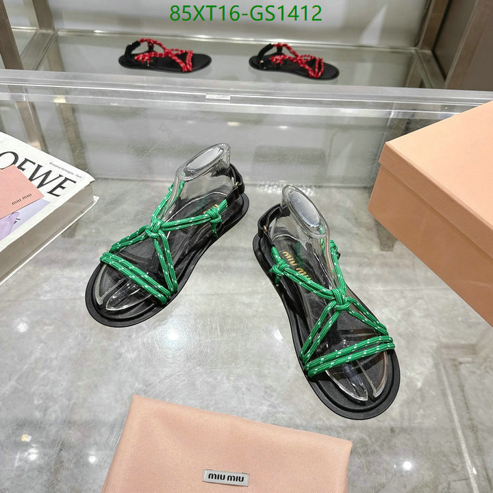 Women Shoes-Miu Miu Code: GS1412 $: 85USD