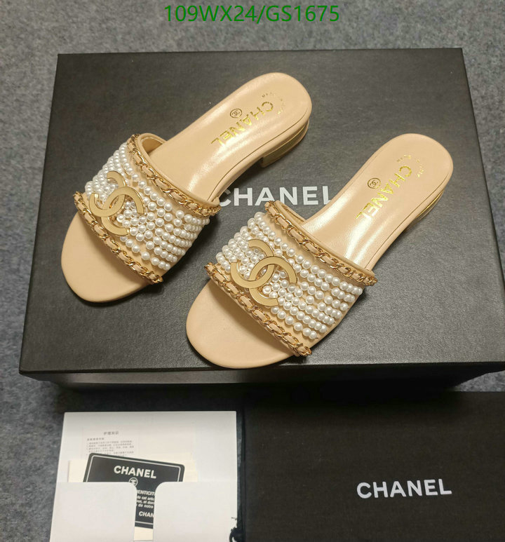 Women Shoes-Chanel Code: GS1675 $: 109USD