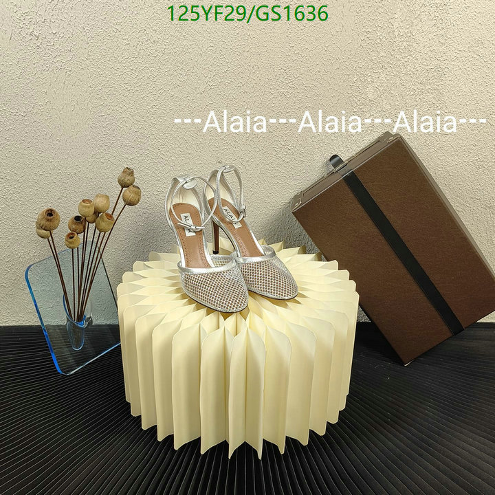 Women Shoes-ALAIA Code: GC1636 $: 125USD