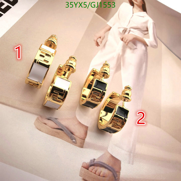 Jewelry-Fendi Code: GJ1553 $:35USD