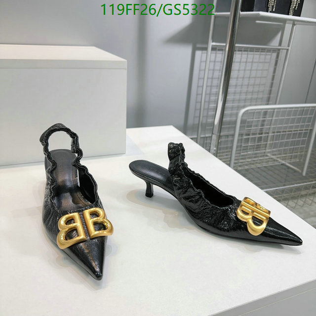 Women Shoes-Balenciaga Code: GS5322 $: 119USD