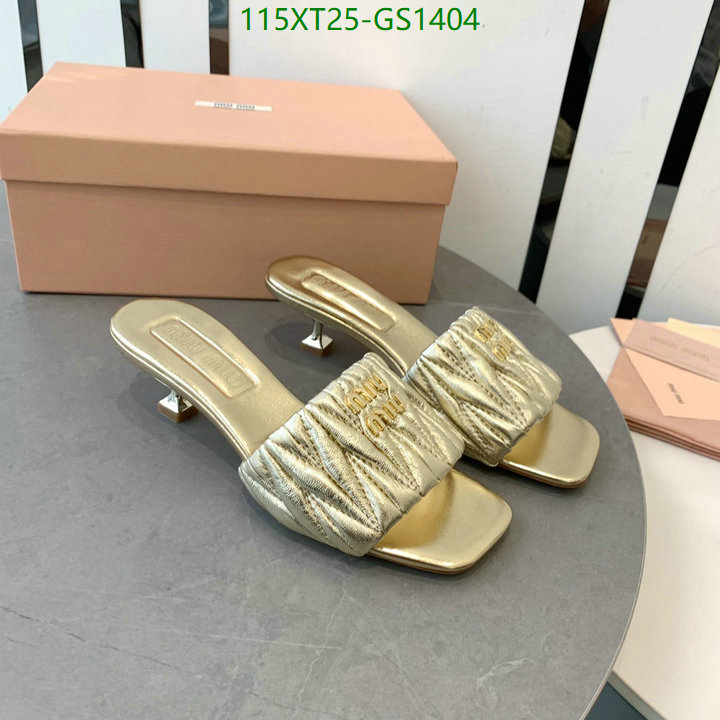 Women Shoes-Miu Miu Code: GS1404 $: 115USD
