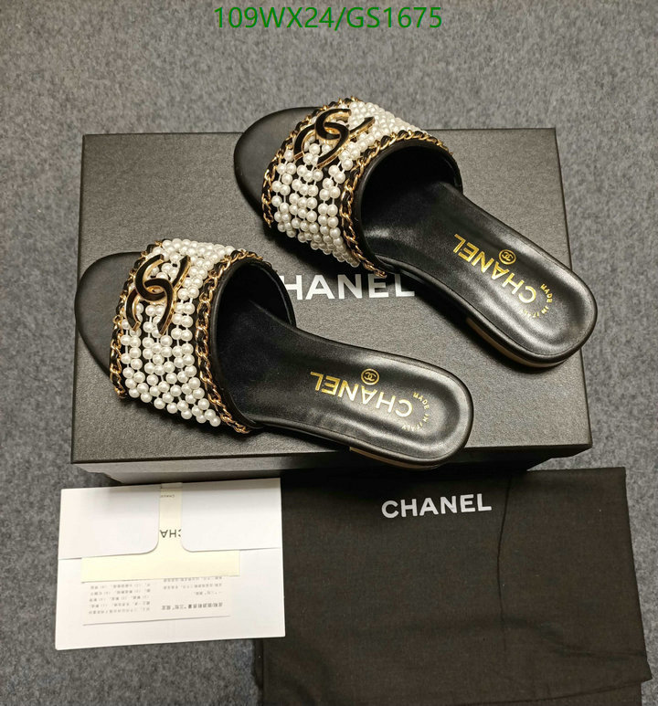 Women Shoes-Chanel Code: GS1675 $: 109USD
