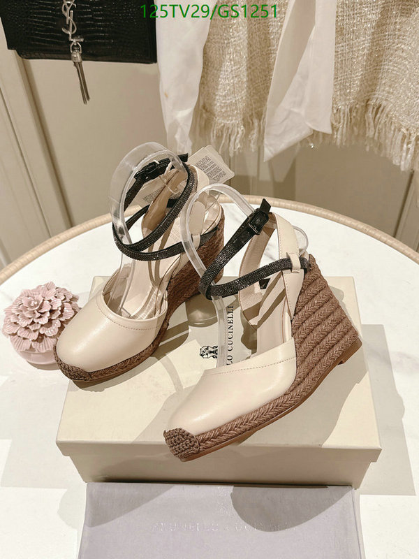 Women Shoes-Brunello Cucinelli Code: GS1251 $: 125USD