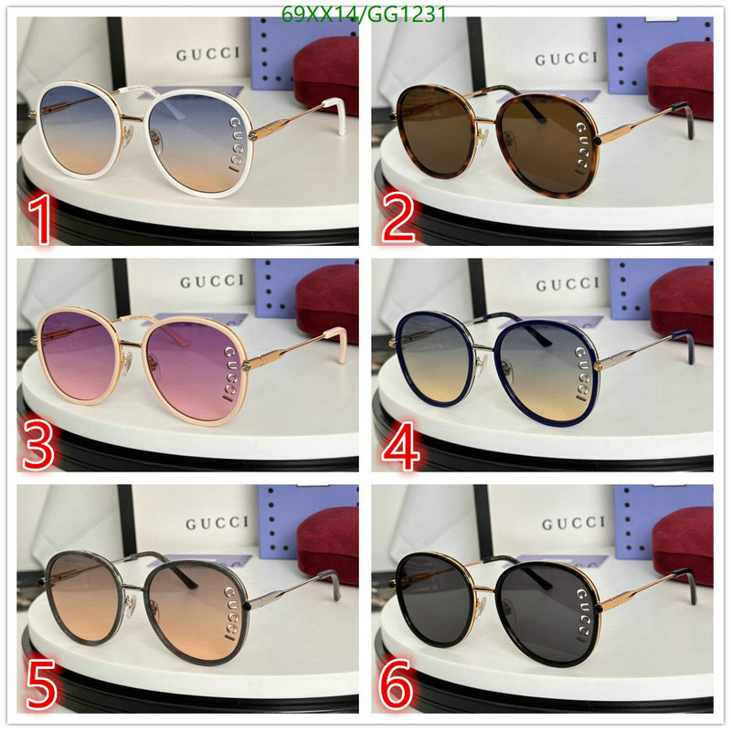 Glasses-Gucci Code: GG1231 $: 69USD