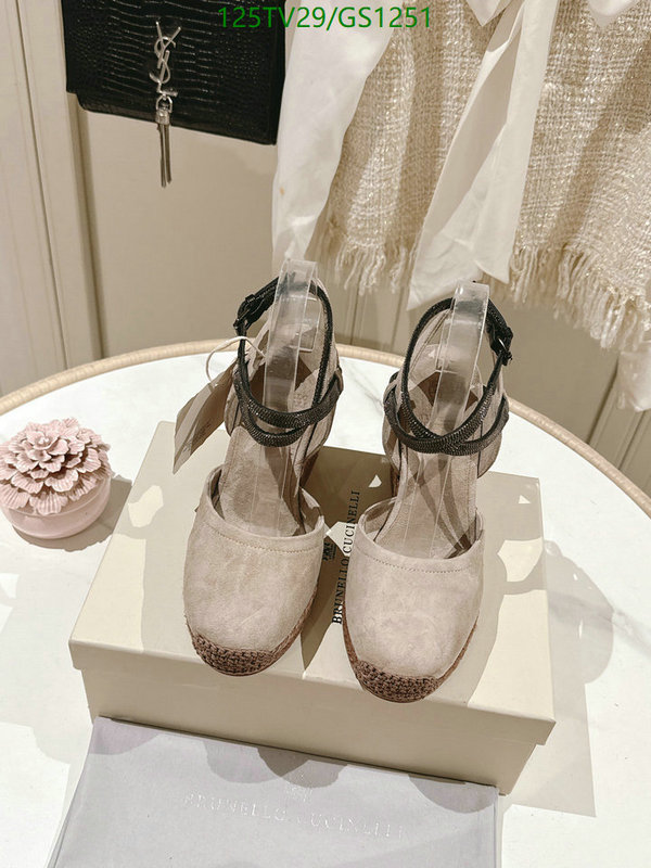 Women Shoes-Brunello Cucinelli Code: GS1251 $: 125USD