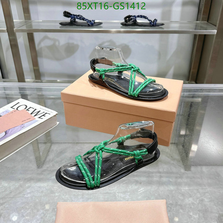 Women Shoes-Miu Miu Code: GS1412 $: 85USD