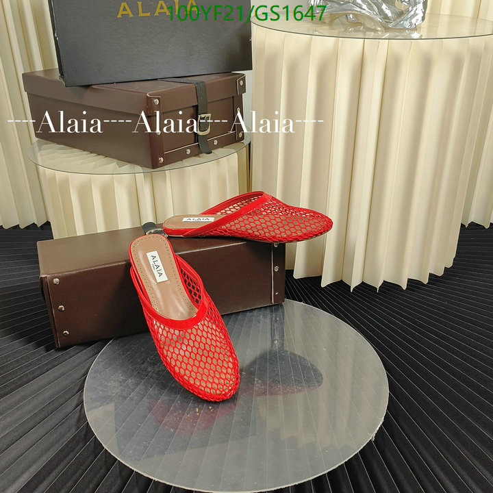 Women Shoes-ALAIA Code: GC1647 $: 100USD
