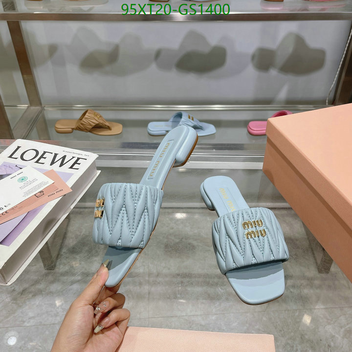 Women Shoes-Miu Miu Code: GS1400 $: 95USD