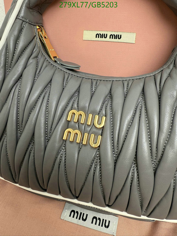 Miu Miu Bag-(Mirror)-Crossbody- Code: GB5203 $: 279USD