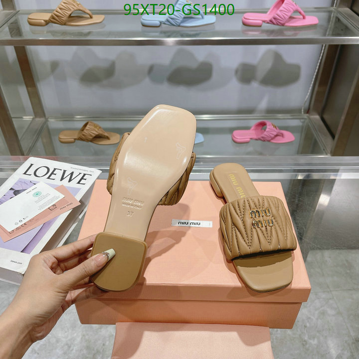 Women Shoes-Miu Miu Code: GS1400 $: 95USD