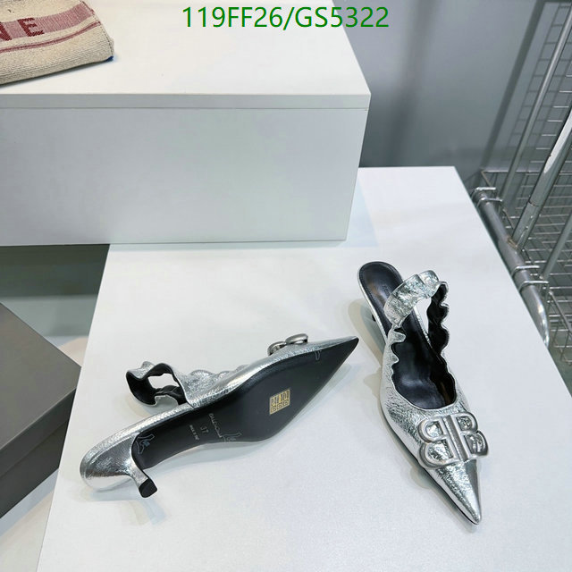 Women Shoes-Balenciaga Code: GS5322 $: 119USD