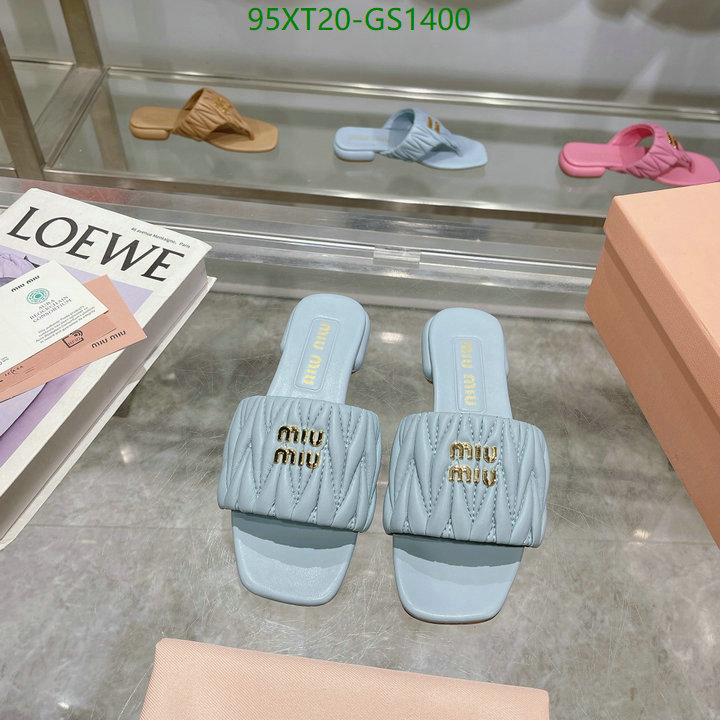 Women Shoes-Miu Miu Code: GS1400 $: 95USD