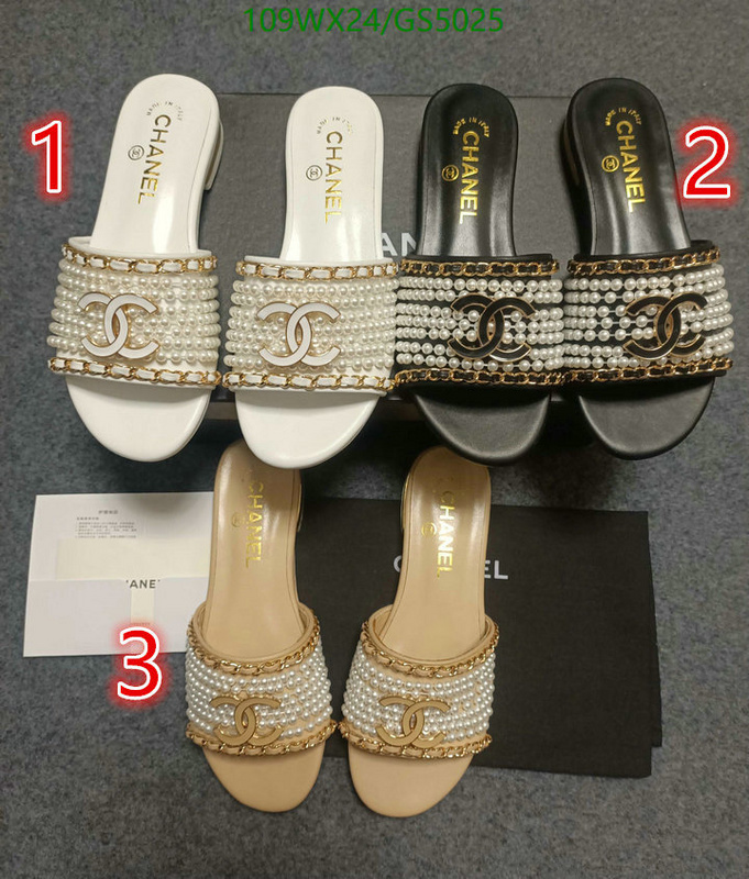 Women Shoes-Chanel Code: GS5025 $: 109USD