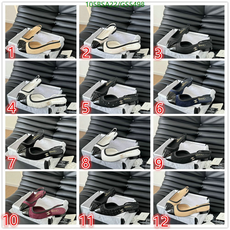 Women Shoes-Chanel Code: GS5498 $: 105USD