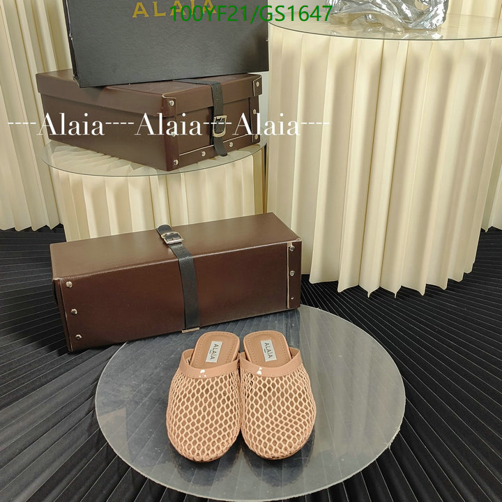 Women Shoes-ALAIA Code: GC1647 $: 100USD