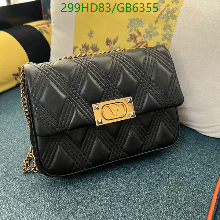 Valentino Bag-(Mirror)-Crossbody- Code: GB6355 $: 299USD