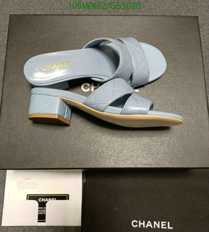 Women Shoes-Chanel Code: GS5028 $: 105USD