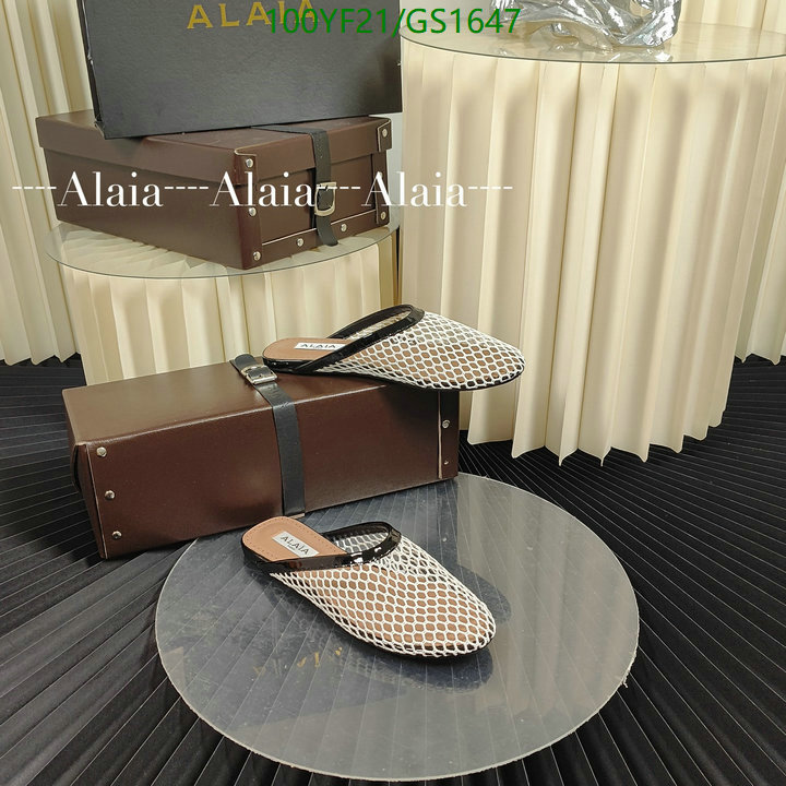 Women Shoes-ALAIA Code: GC1647 $: 100USD