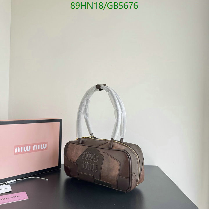 Miu Miu Bag-(4A)-Handbag- Code: GB5676 $: 89USD
