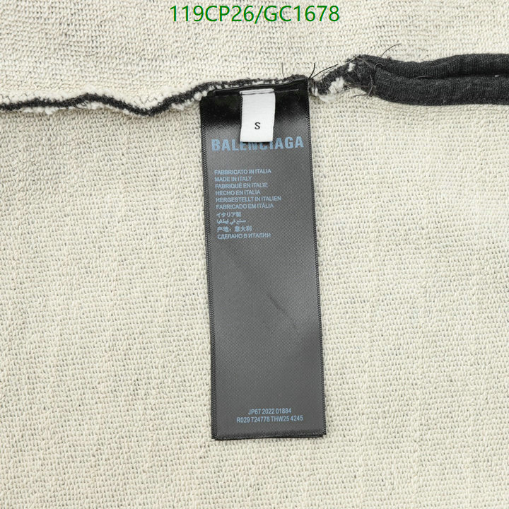 Clothing-Balenciaga Code: GC1678 $:39USD