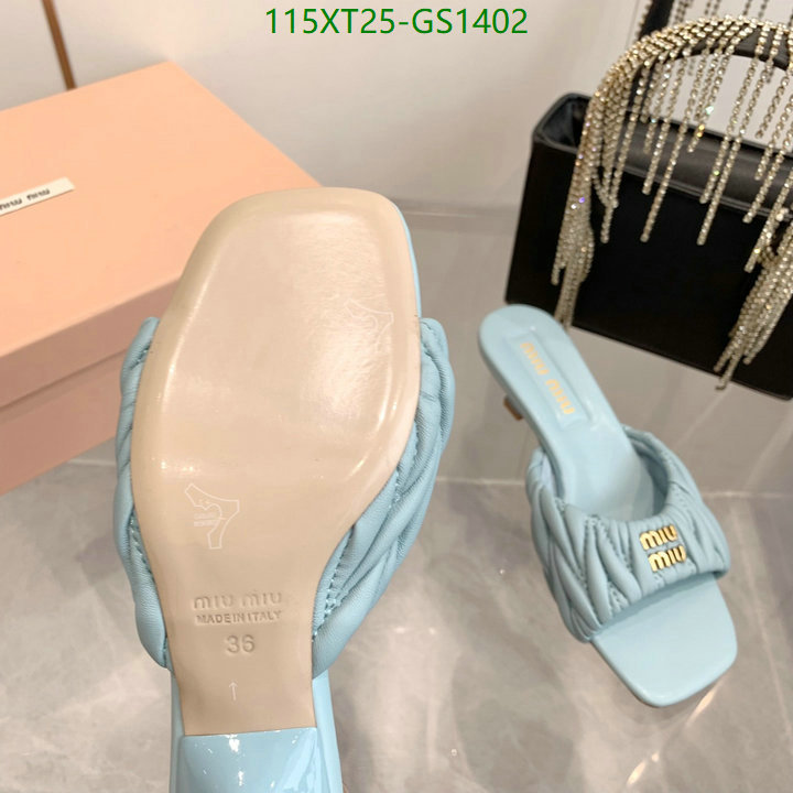 Women Shoes-Miu Miu Code: GS1402 $: 115USD