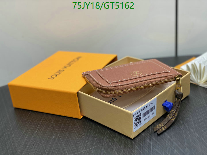LV Bag-(Mirror)-Wallet- Code: GT5162 $: 75USD
