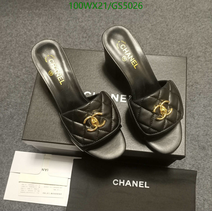 Women Shoes-Chanel Code: GS5026 $: 100USD